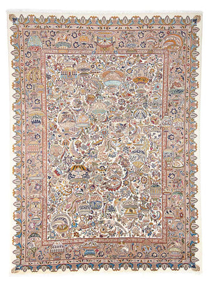 Alfombra persa - Clásica - 396 x 298 cm - beige