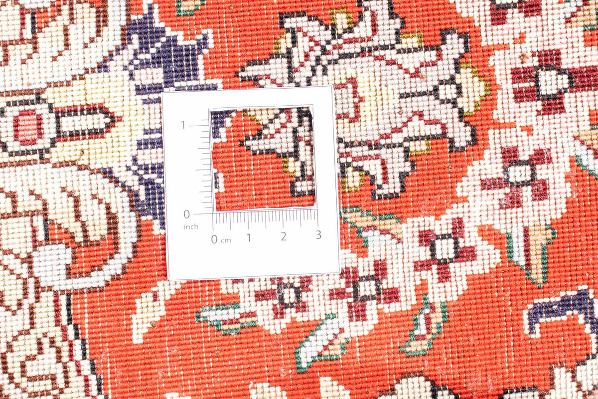 Alfombra Persa - Tabriz - Real oval  - 195 x 130 cm - rojo