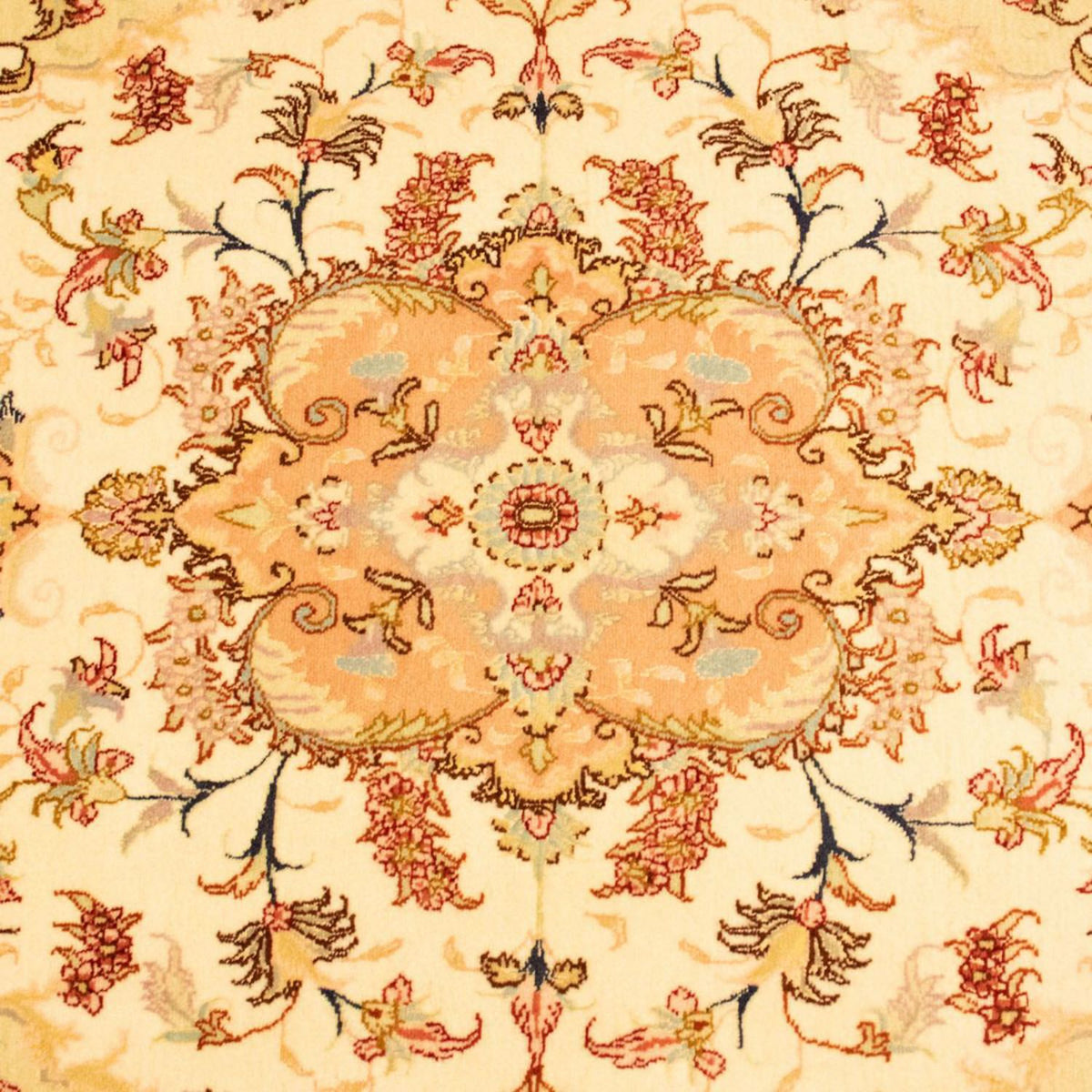 Alfombra Persa - Tabriz - Real - 154 x 101 cm - beige