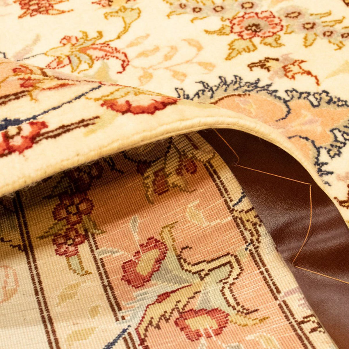 Alfombra Persa - Tabriz - Real - 154 x 101 cm - beige