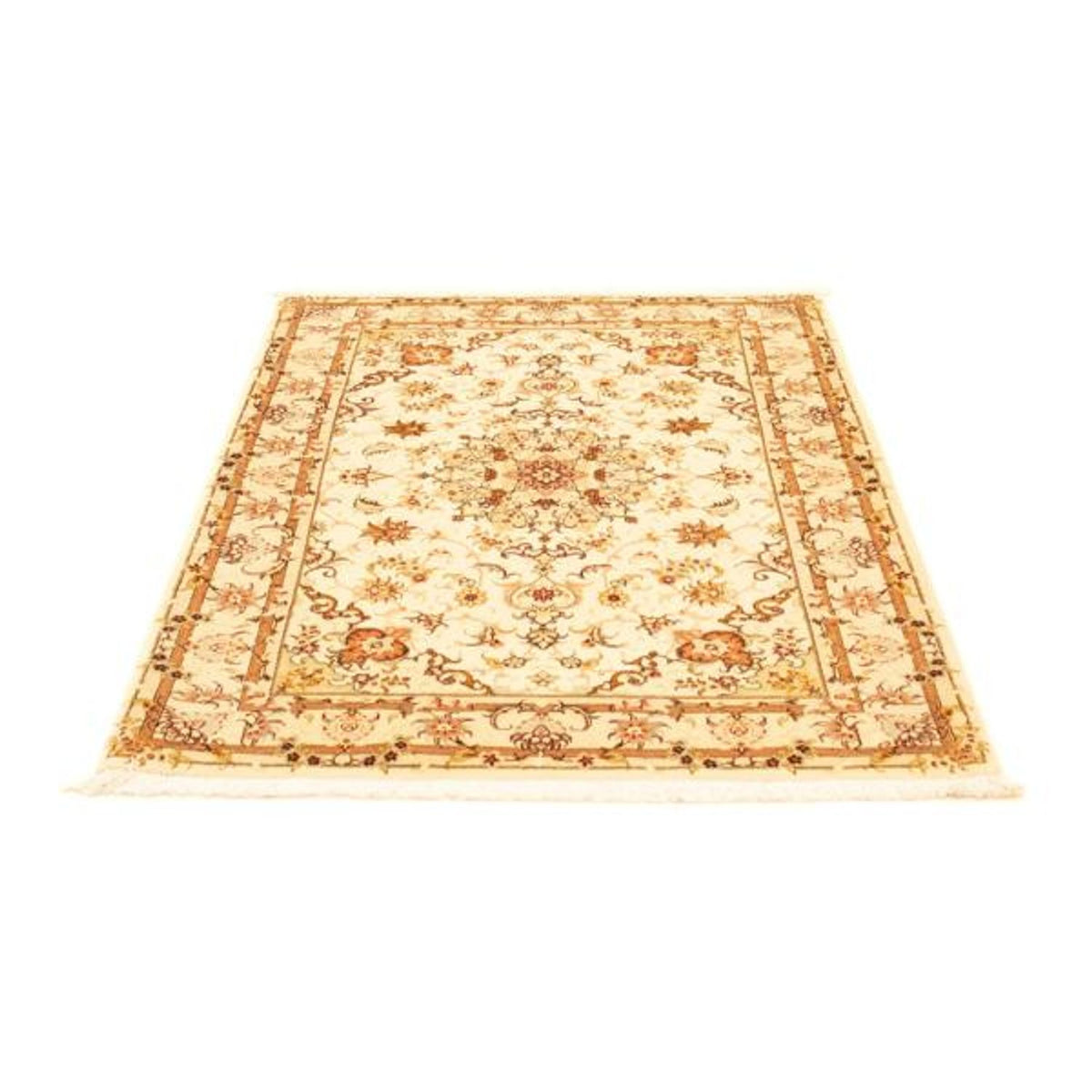 Alfombra Persa - Tabriz - Real - 145 x 101 cm - beige