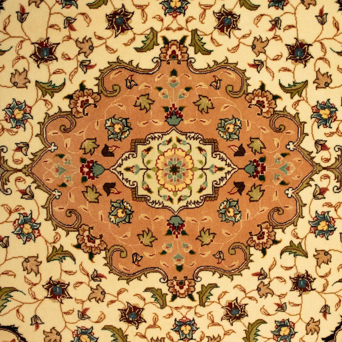 Alfombra Persa - Tabriz - Real - 150 x 100 cm - beige