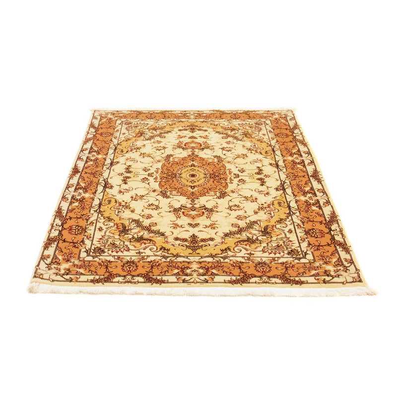 Alfombra Persa - Tabriz - Real - 147 x 104 cm - beige