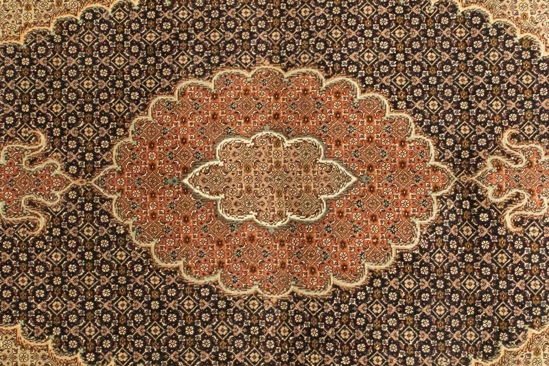 Alfombra persa - Tabriz - 157 x 103 cm - negro