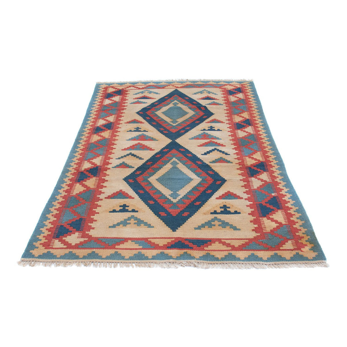 Alfombra Kelim - Oriental - 184 x 117 cm - marrón claro