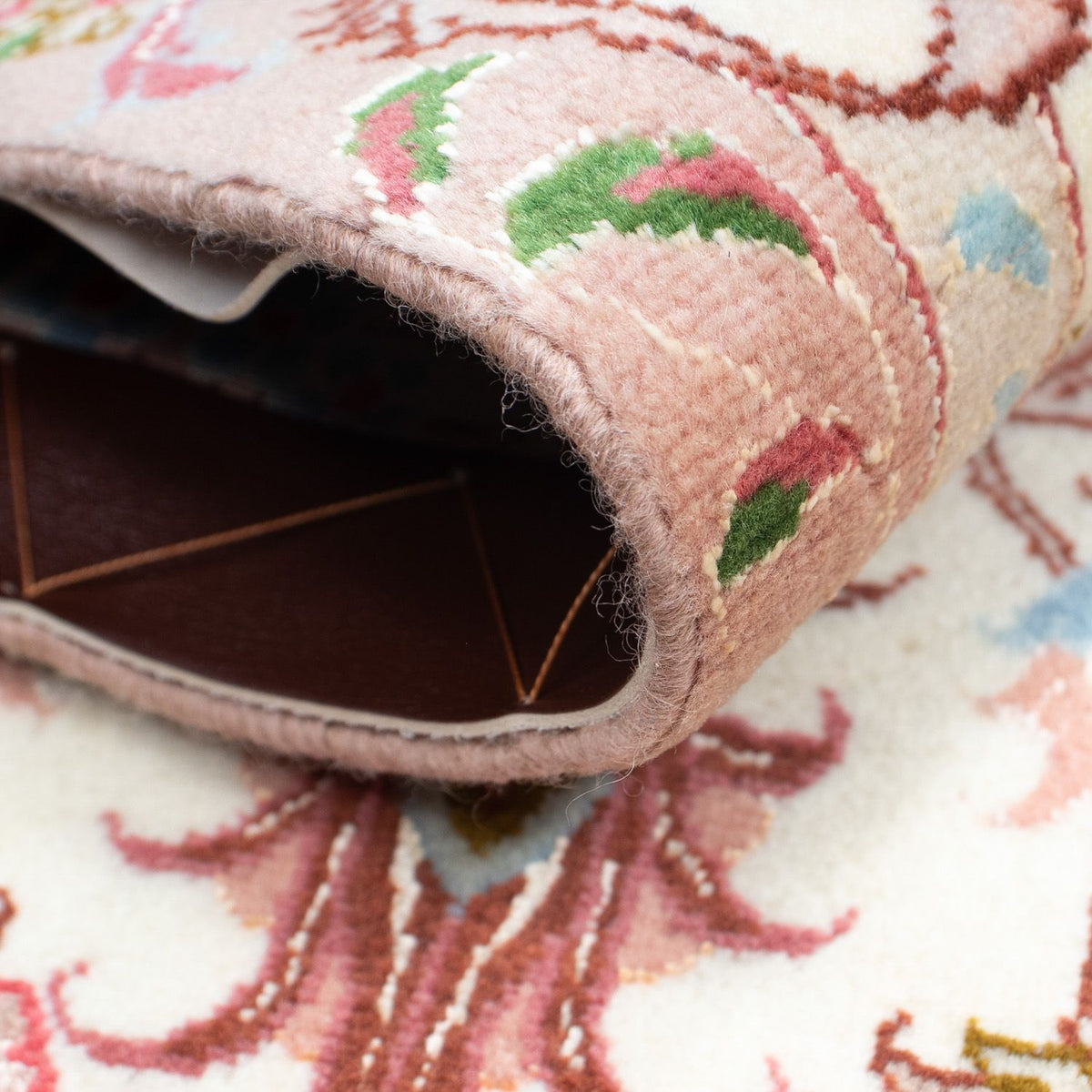 Alfombra Persa - Tabriz - Real - 89 x 60 cm - beige