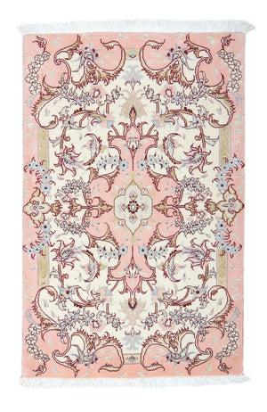 Alfombra Persa - Tabriz - Real - 91 x 60 cm - beige
