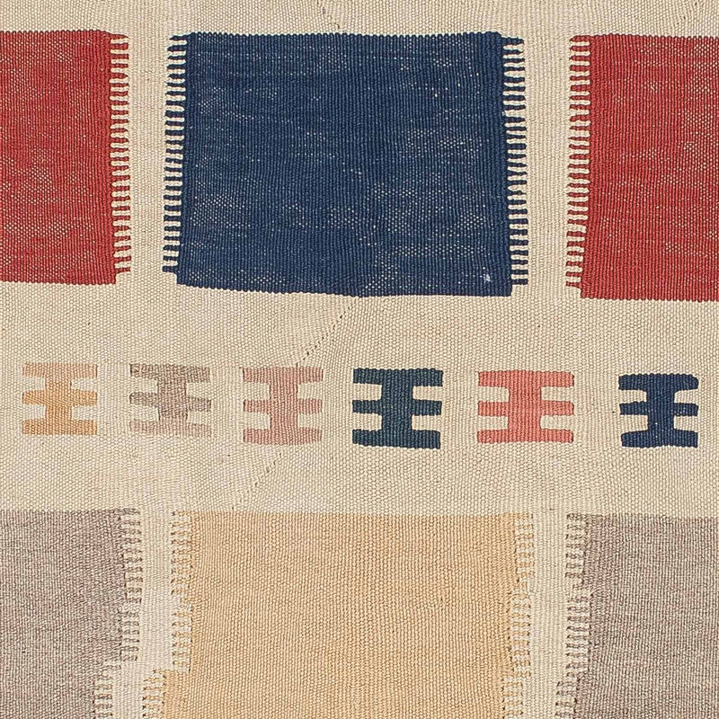 Alfombra Kelim - Oriental - 196 x 120 cm - beige