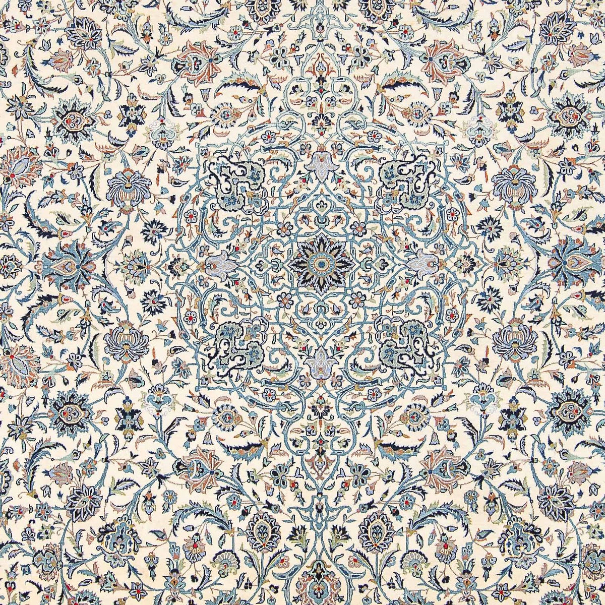 Alfombra persa - Keshan - 423 x 312 cm - beige