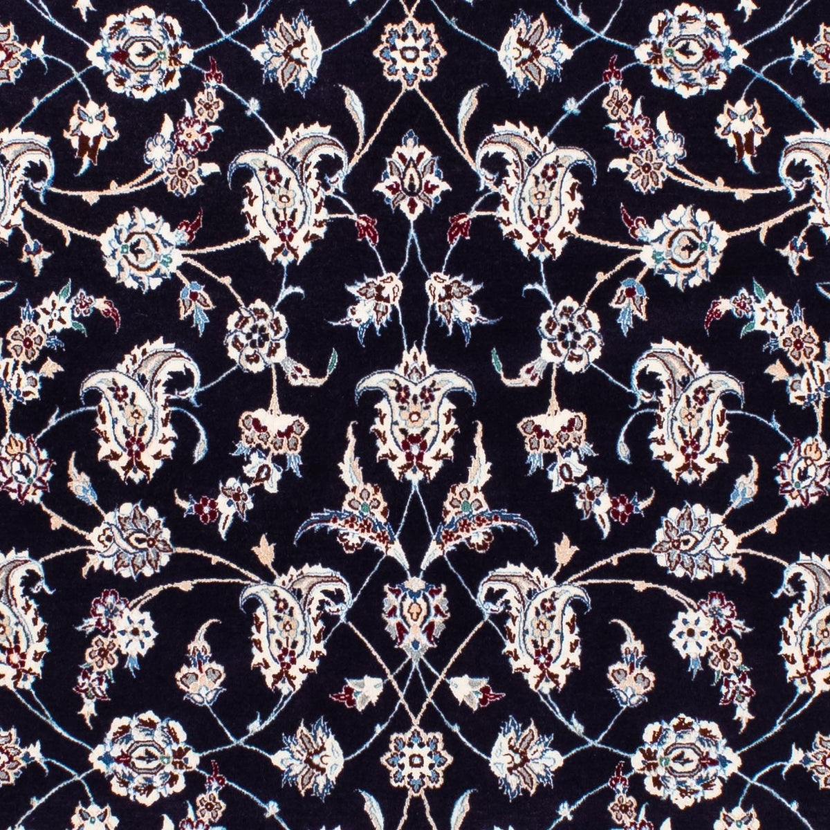 Alfombra Persa - Nain - Prima - 227 x 139 cm - azul oscuro