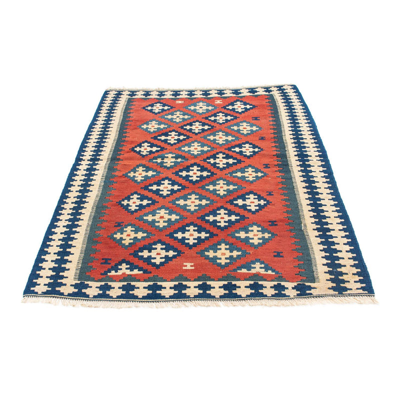 Alfombra Kelim - Oriental - 150 x 106 cm - rojo oscuro