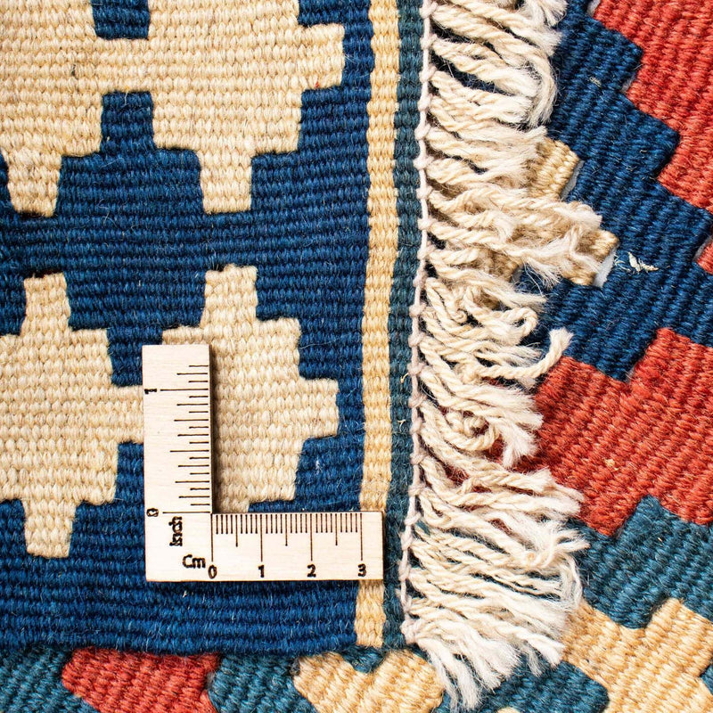 Alfombra Kelim - Oriental - 150 x 106 cm - rojo oscuro