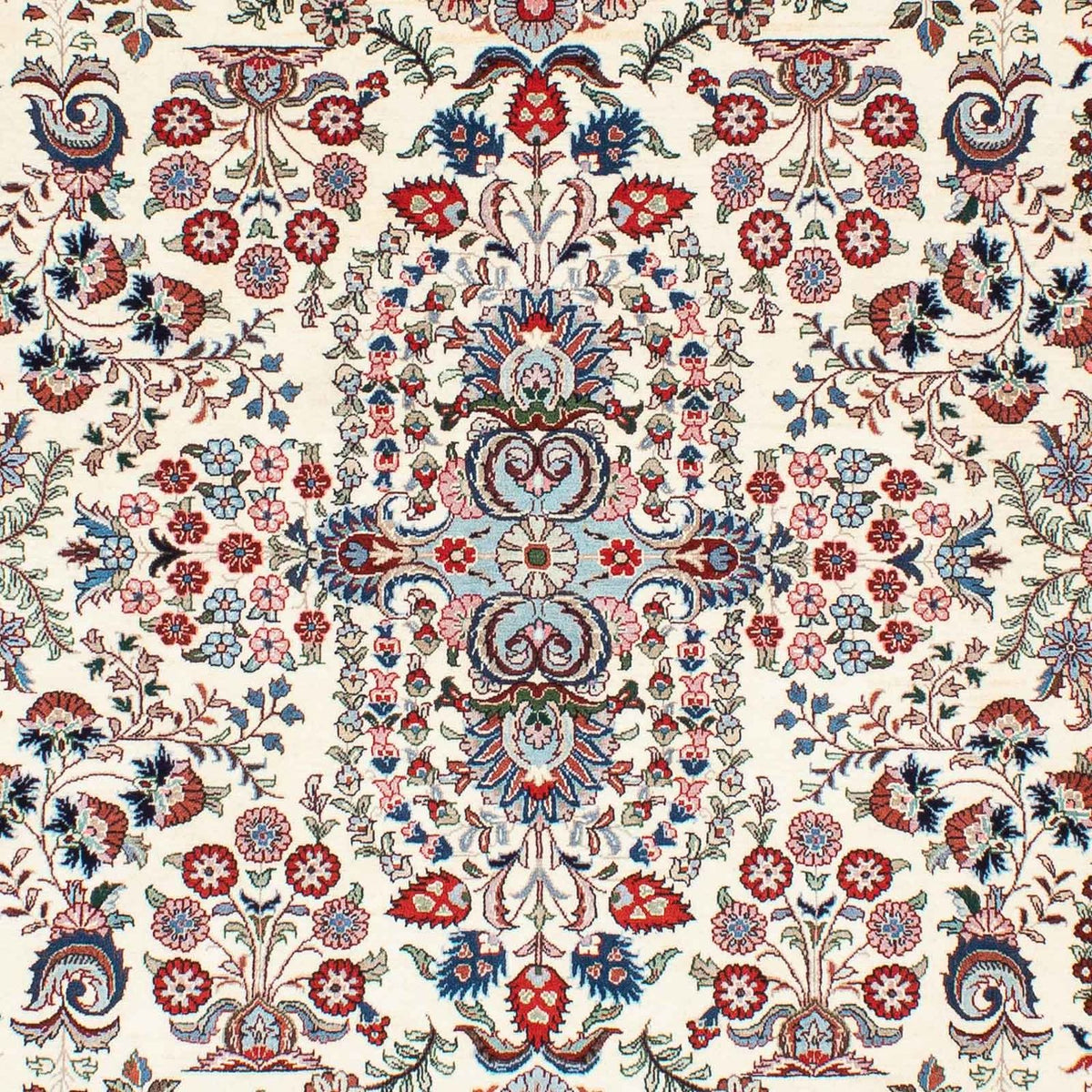 Alfombra persa - Ghom - 240 x 176 cm - beige