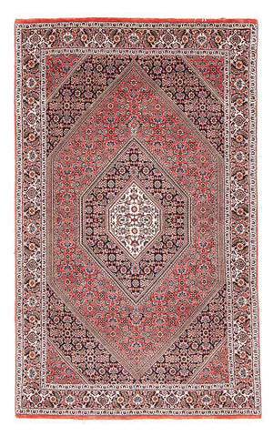 Alfombra persa - Bidjar - 178 x 110 cm - rojo