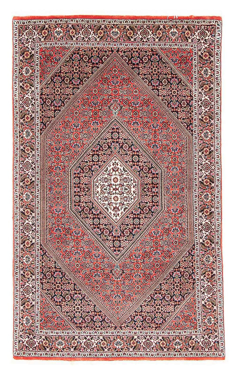 Alfombra persa - Bidjar - 178 x 110 cm - rojo