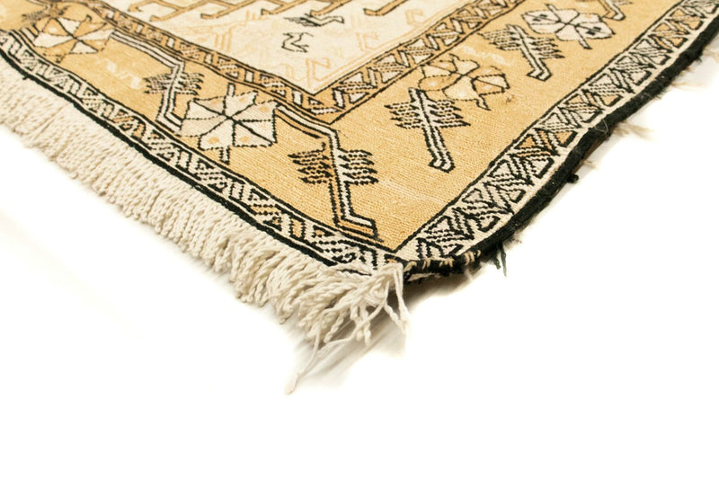 Alfombra de pasillo Alfombra Kelim - Oriental - 194 x 23 cm - beige