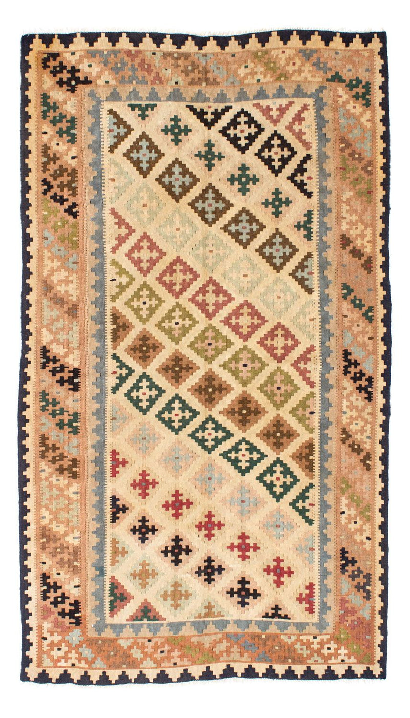 Alfombra Kelim - Oriental - 223 x 132 cm - beige