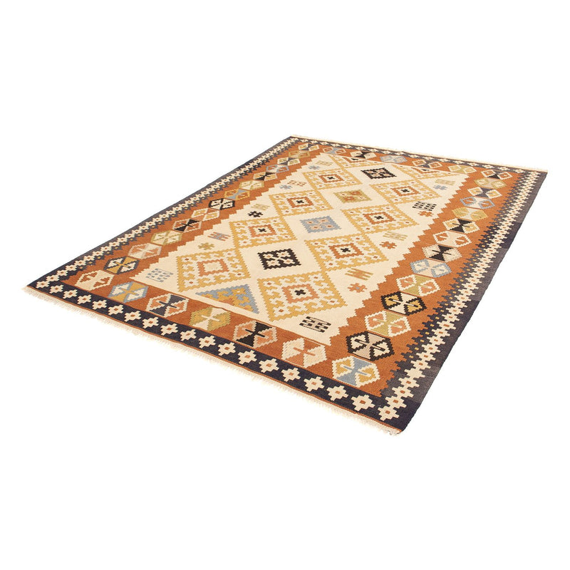 Alfombra Kelim - Oriental - 208 x 160 cm - marrón