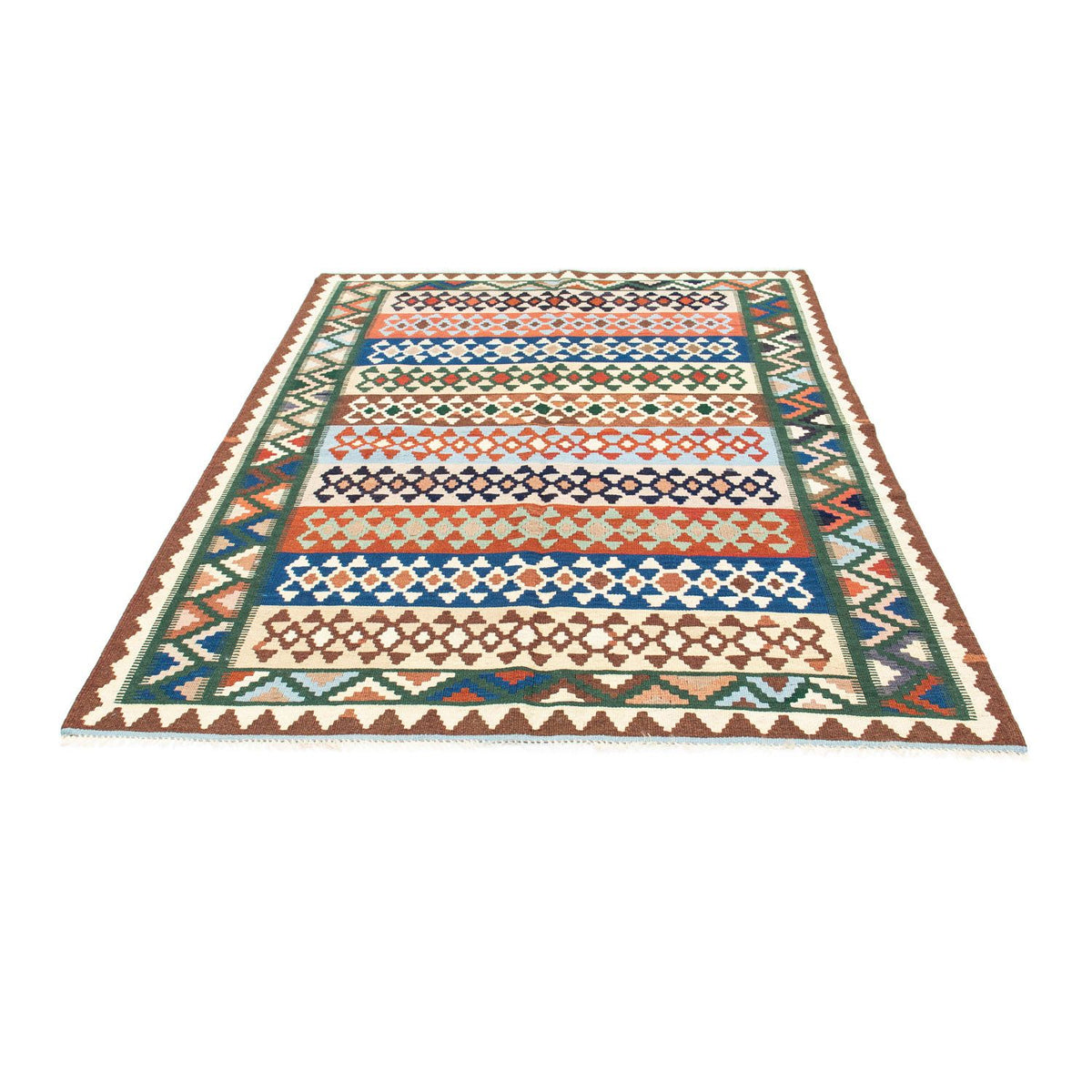 Alfombra Kelim - Oriental - 203 x 150 cm - beige