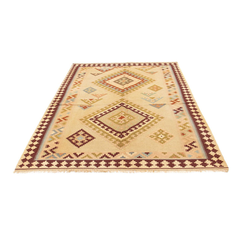 Alfombra Kelim - Oriental - 216 x 150 cm - beige claro