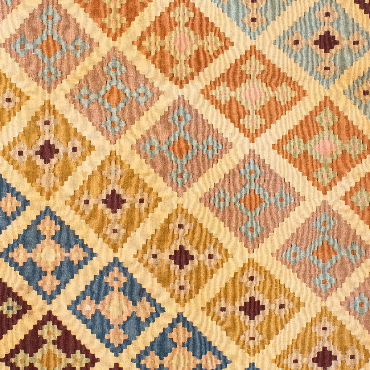 Alfombra Kelim - Oriental - 190 x 142 cm - marrón claro
