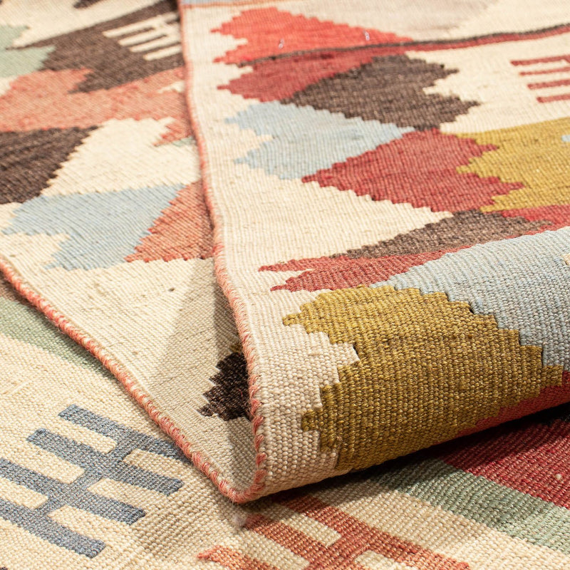 Alfombra Kelim - Oriental - 191 x 125 cm - marrón