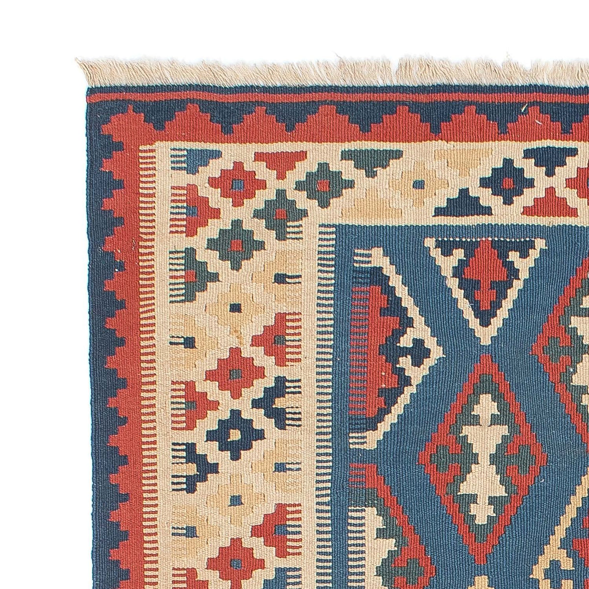 Alfombra Kelim - Oriental - 168 x 114 cm - azul