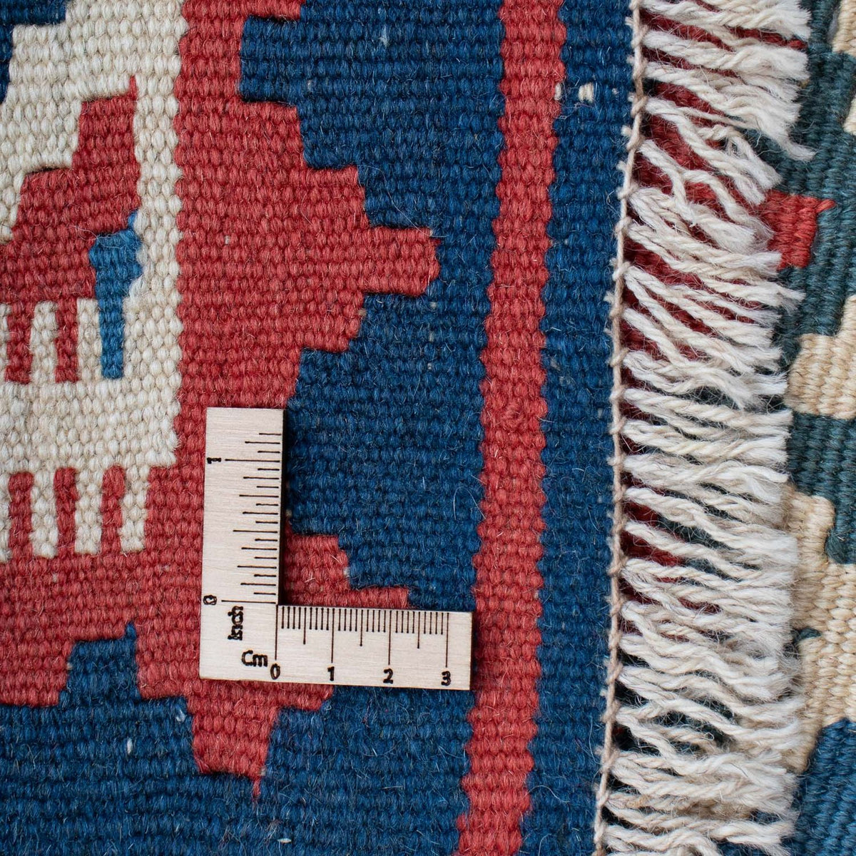 Alfombra Kelim - Oriental - 168 x 114 cm - azul