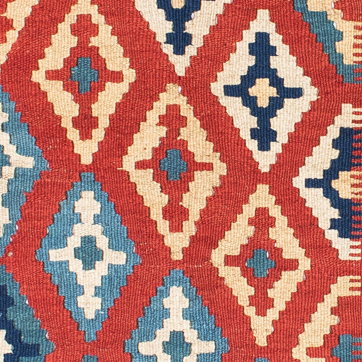 Alfombra Kelim - Oriental - 152 x 100 cm - rojo