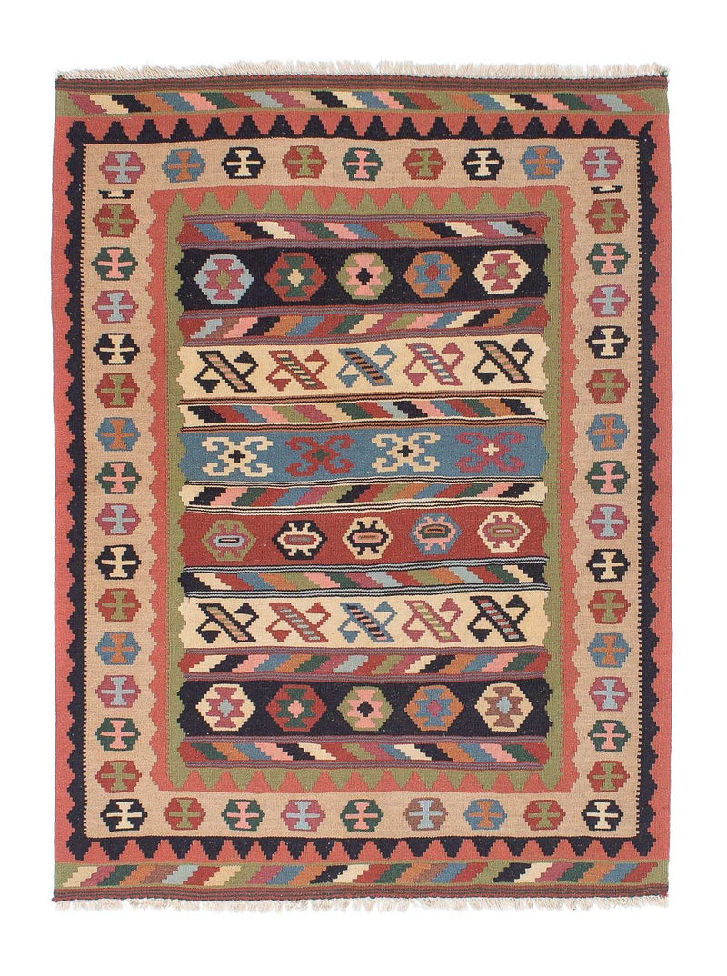 Alfombra Kelim - Oriental - 144 x 105 cm - multicolor