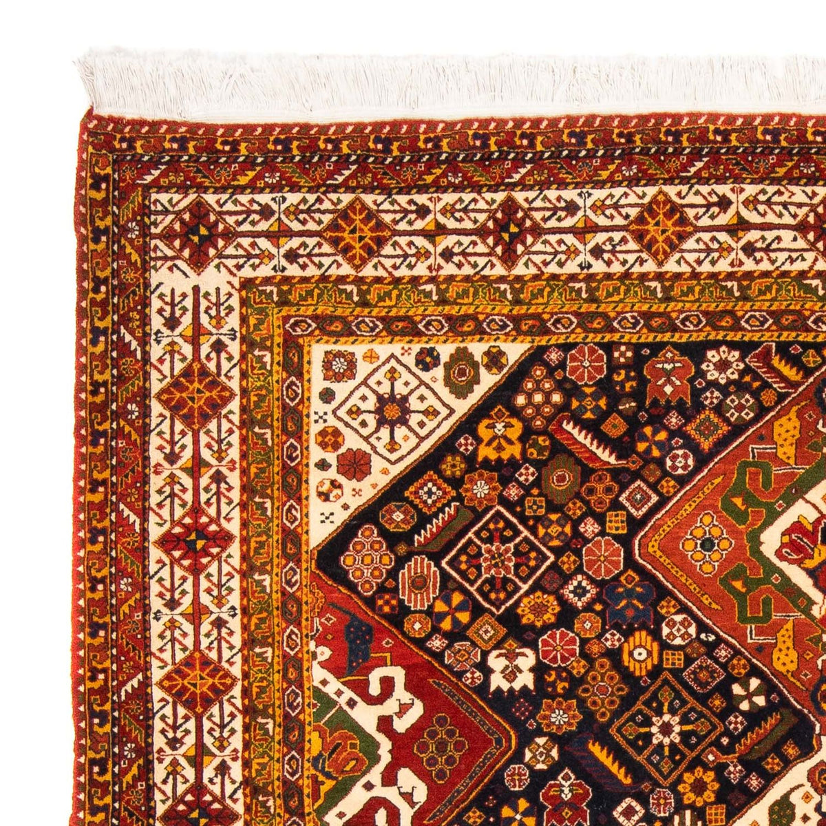 Alfombra persa - Nómada cuadrado  - 208 x 201 cm - azul oscuro