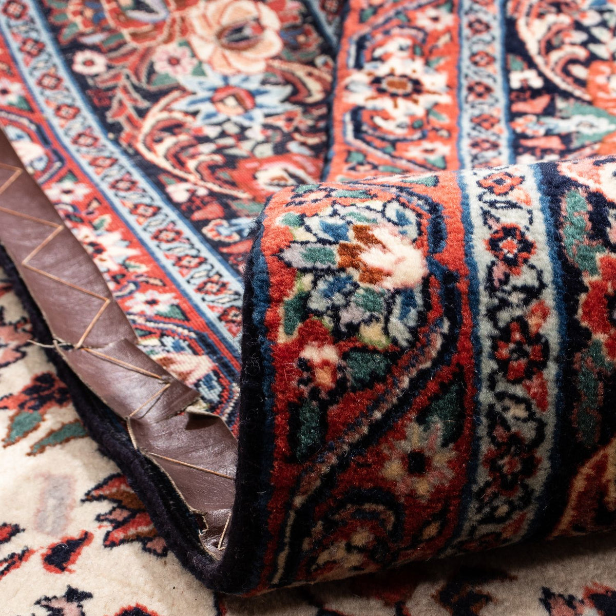 Alfombra persa - Bidjar - 295 x 204 cm - beige