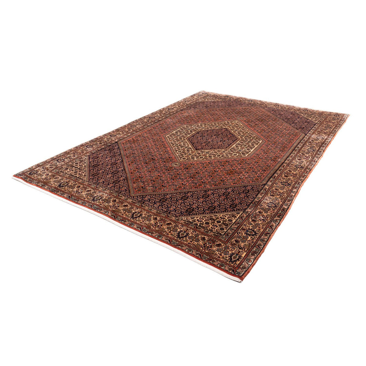 Alfombra persa - Bidjar - 291 x 202 cm - óxido