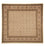 Alfombra persa - Tabriz cuadrado  - 248 x 243 cm - beige