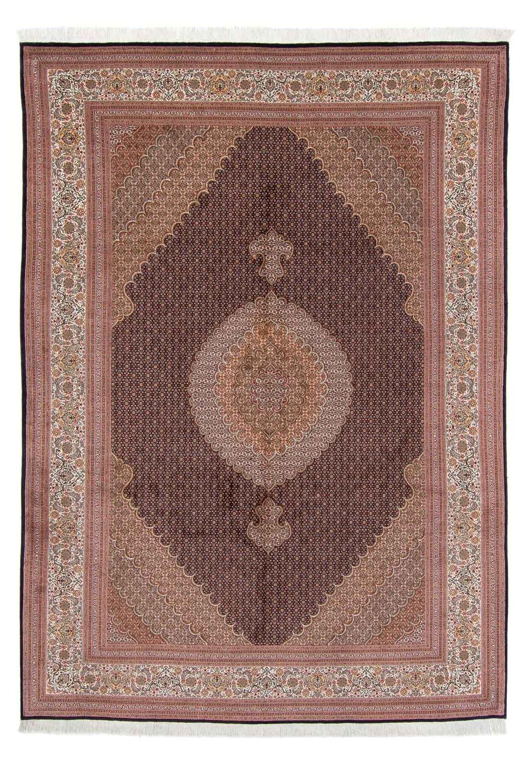 Alfombra persa - Tabriz - 350 x 250 cm - marrón claro