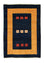 Alfombra Gabbeh - Loribaft Persa - 152 x 105 cm - azul oscuro
