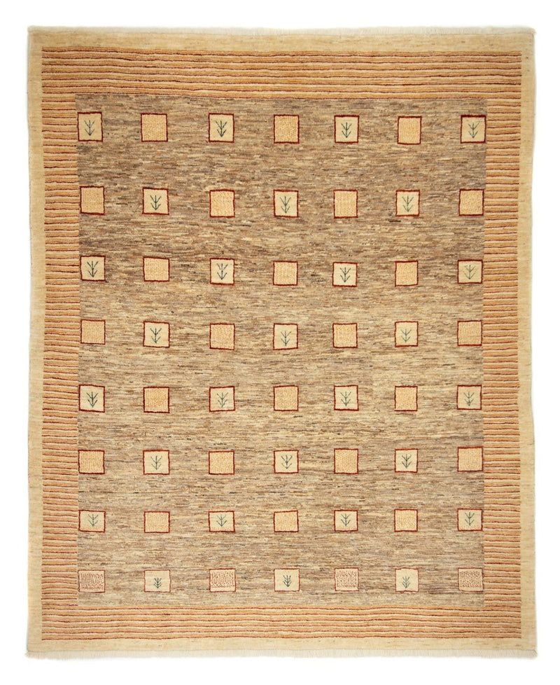 Alfombra Gabbeh - Loribaft Persa - 240 x 197 cm - beige