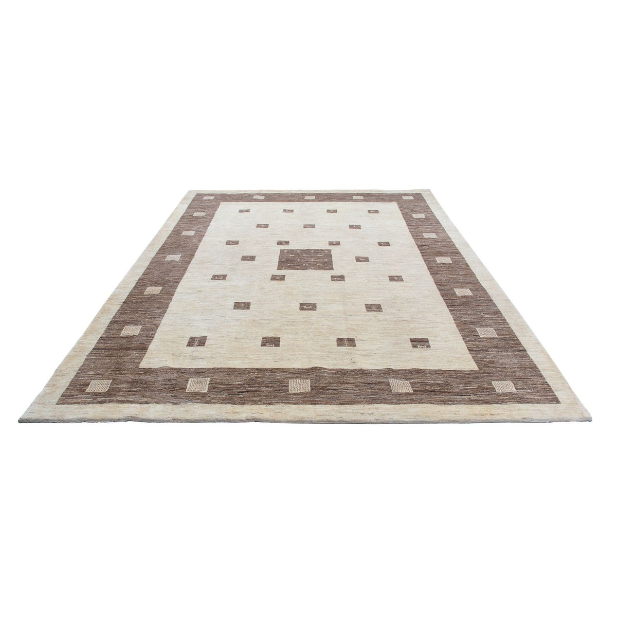 Alfombra Gabbeh - Loribaft Persa - 340 x 250 cm - beige