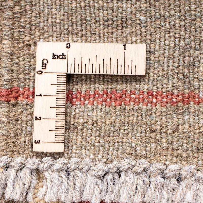 Alfombra de pasillo Alfombra Kelim - Splash - 193 x 64 cm - óxido