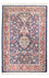 Alfombra persa - Ghom - 118 x 80 cm - azul oscuro