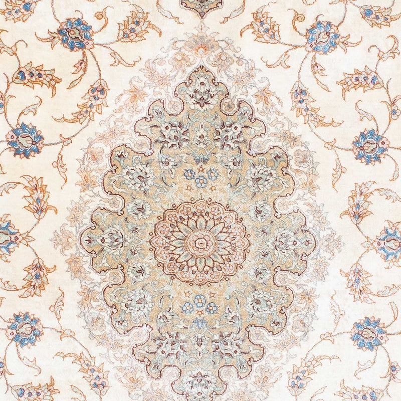 Alfombra persa - Ghom - 150 x 88 cm - beige