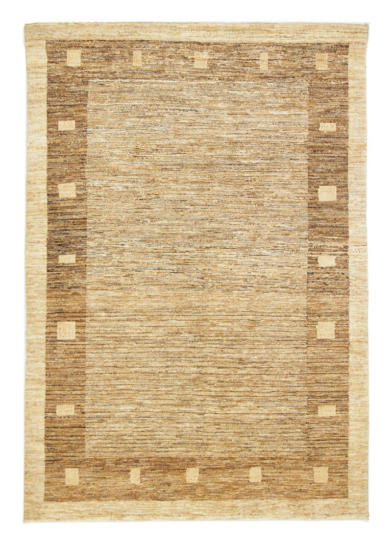 Alfombra Gabbeh - Loribaft Persa - 228 x 161 cm - marrón claro