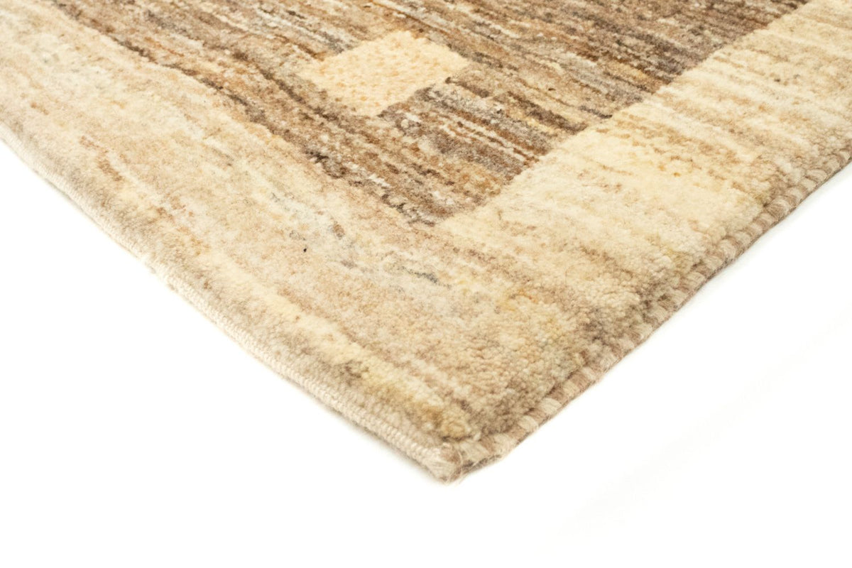 Alfombra Gabbeh - Loribaft Persa - 228 x 161 cm - marrón claro