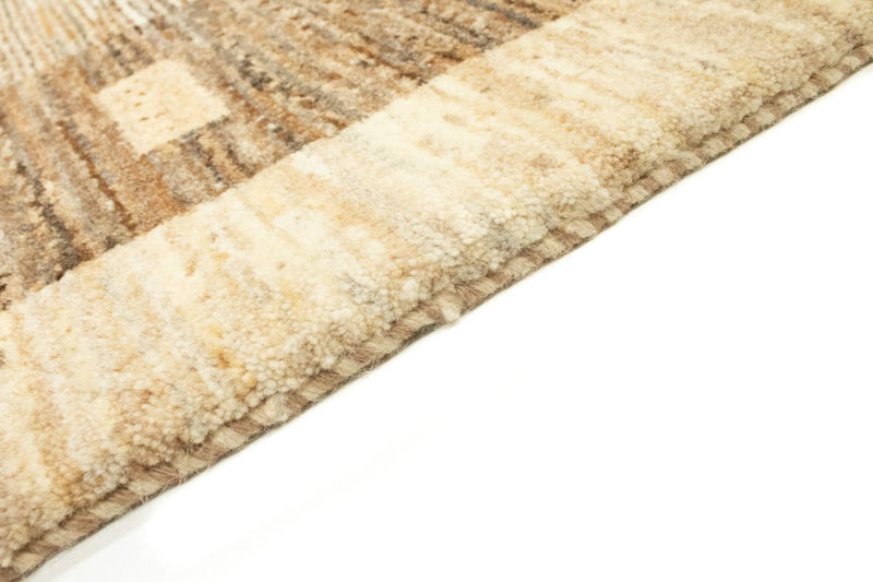 Alfombra Gabbeh - Loribaft Persa - 228 x 161 cm - marrón claro