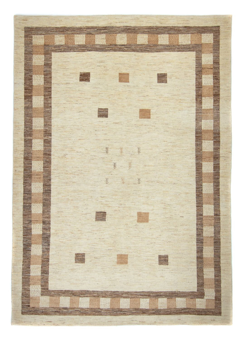 Alfombra Gabbeh - Loribaft Persa - 286 x 202 cm - beige
