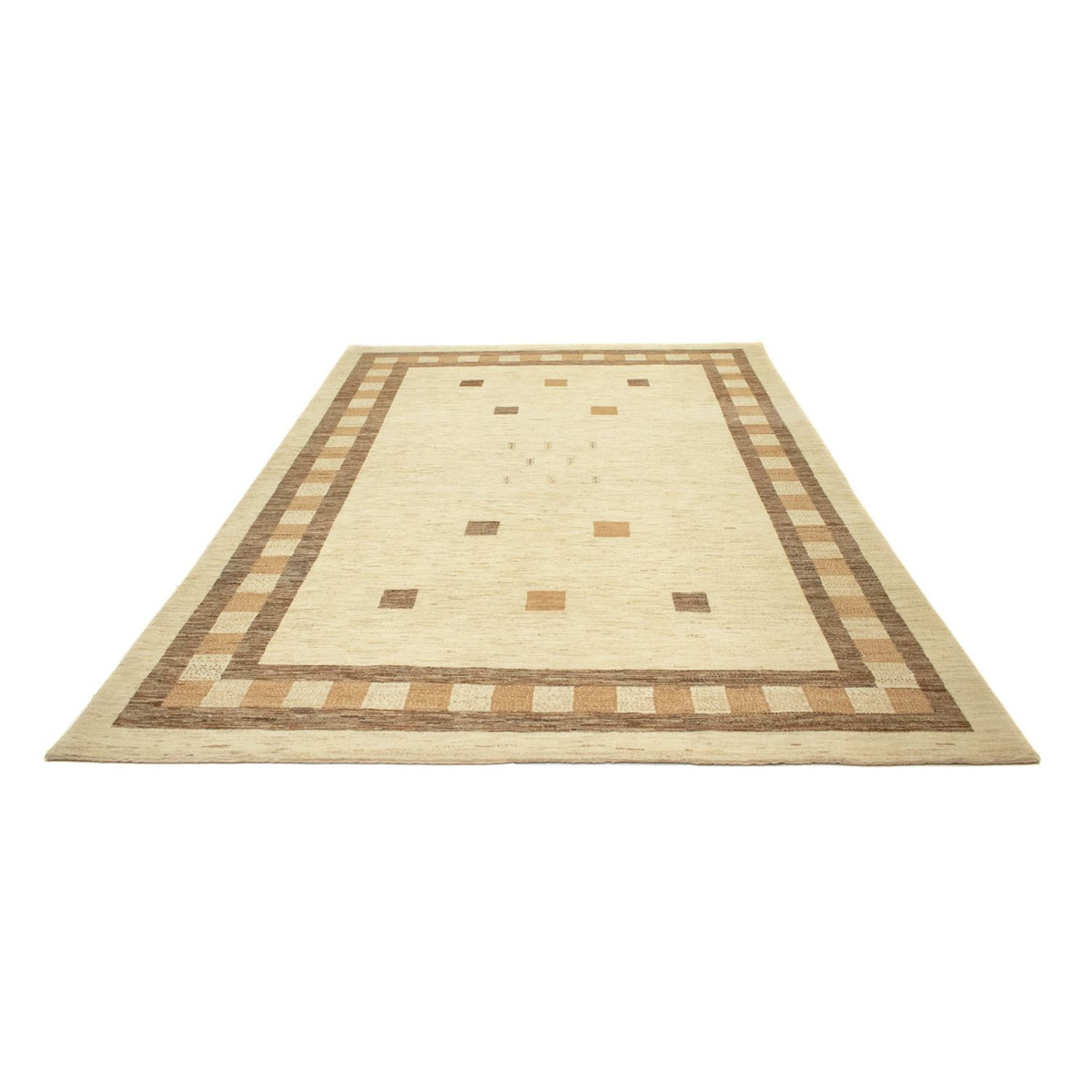Alfombra Gabbeh - Loribaft Persa - 286 x 202 cm - beige
