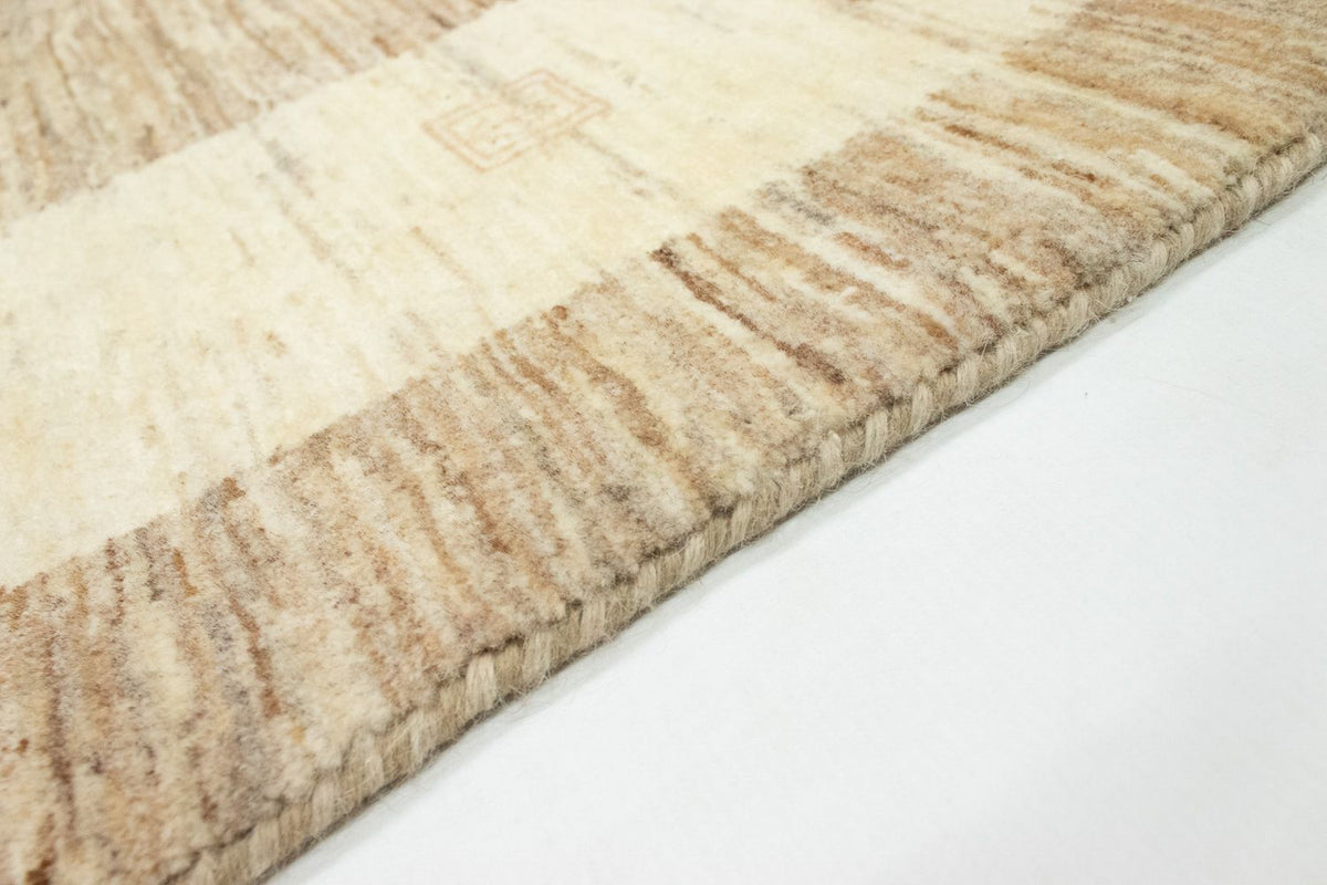 Alfombra Gabbeh - Loribaft Persa - 194 x 141 cm - beige