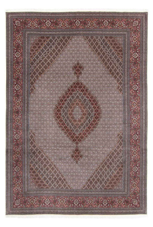 Alfombra persa - Tabriz - 355 x 253 cm - marrón oscuro