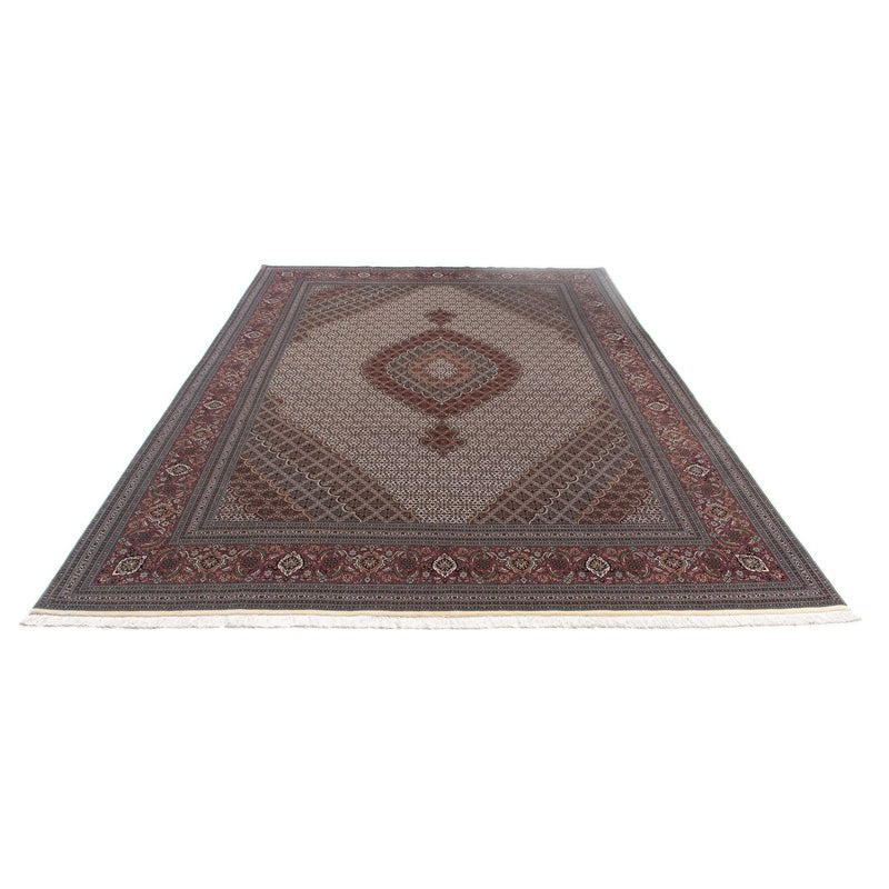 Alfombra persa - Tabriz - 355 x 253 cm - marrón oscuro