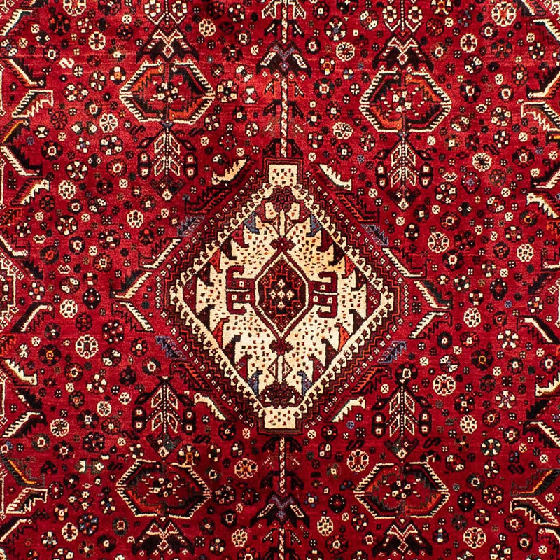 Alfombra persa - Nómada - 267 x 192 cm - rojo oscuro